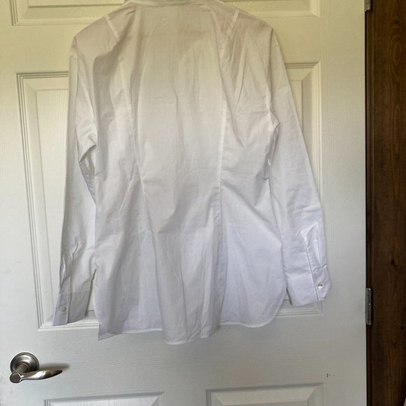 NWT Arket Fitted Poplin Button-Up Shirt - Picture 8 of 8